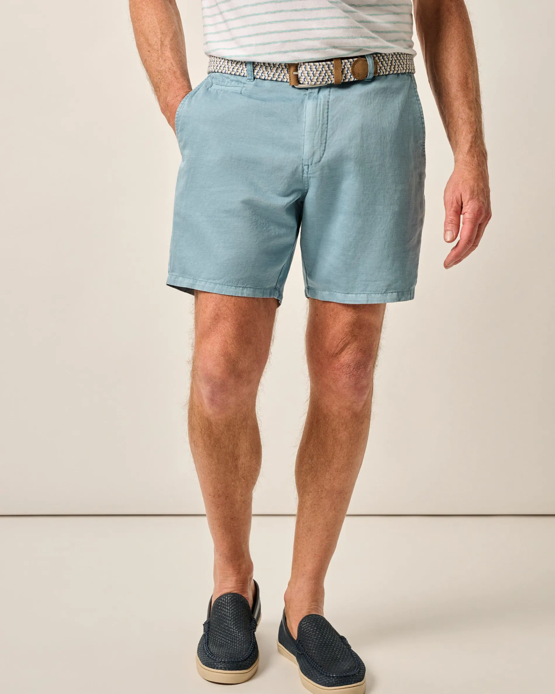 Melrose Cotton Linen Shorts