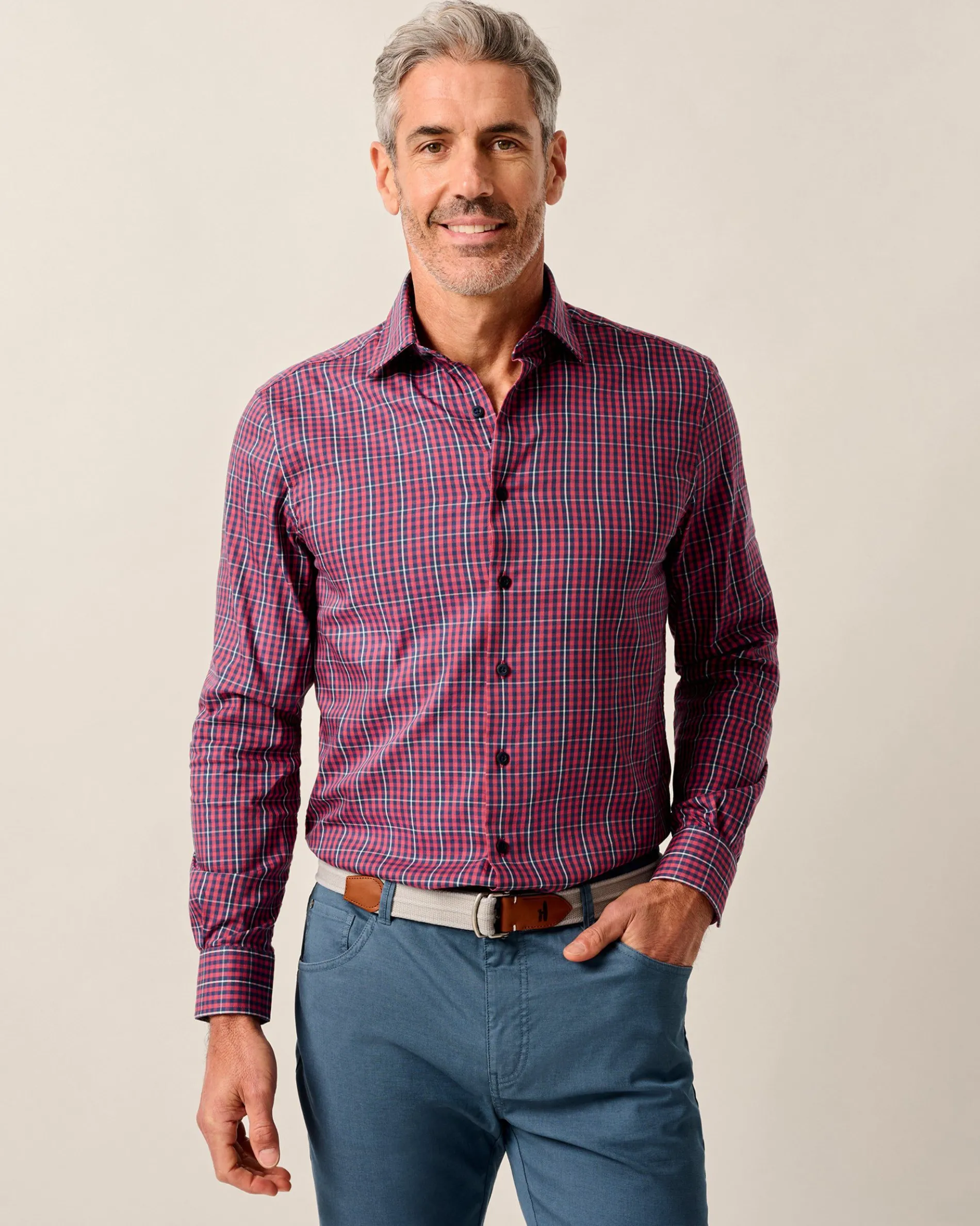Natural Performance Button Down Shirt - Kenney