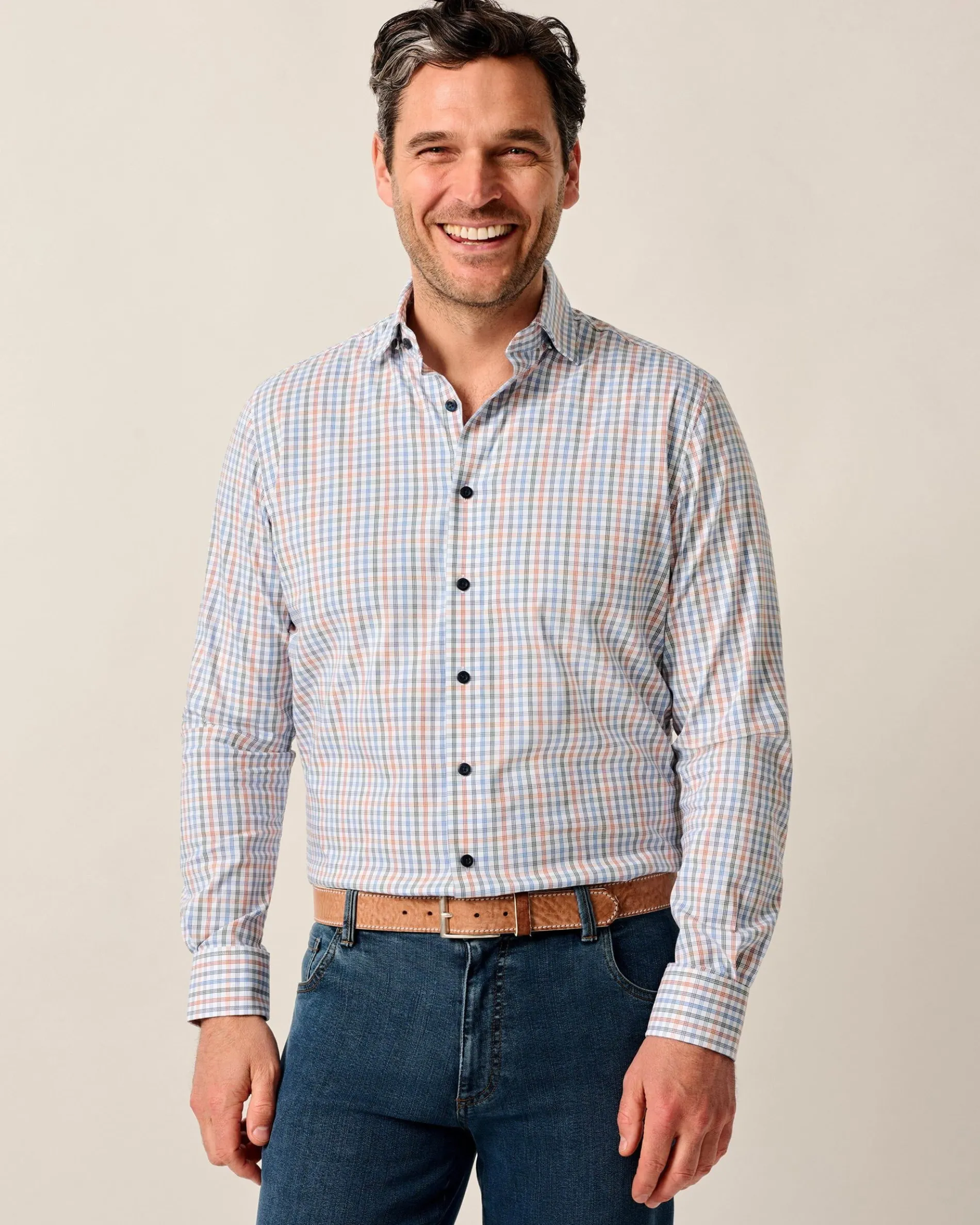 Natural Performance Button Down Shirt - Vanderwall