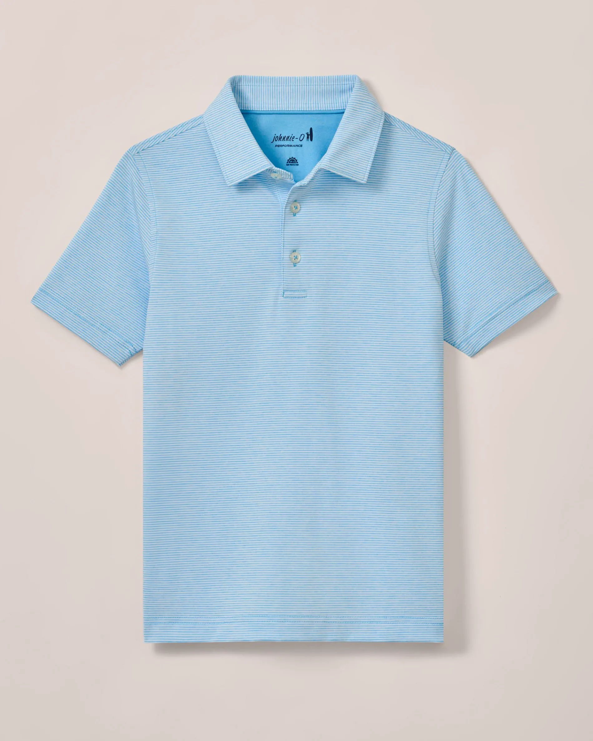 Performance Jersey Jr. Polo - Lyndonn Stripe