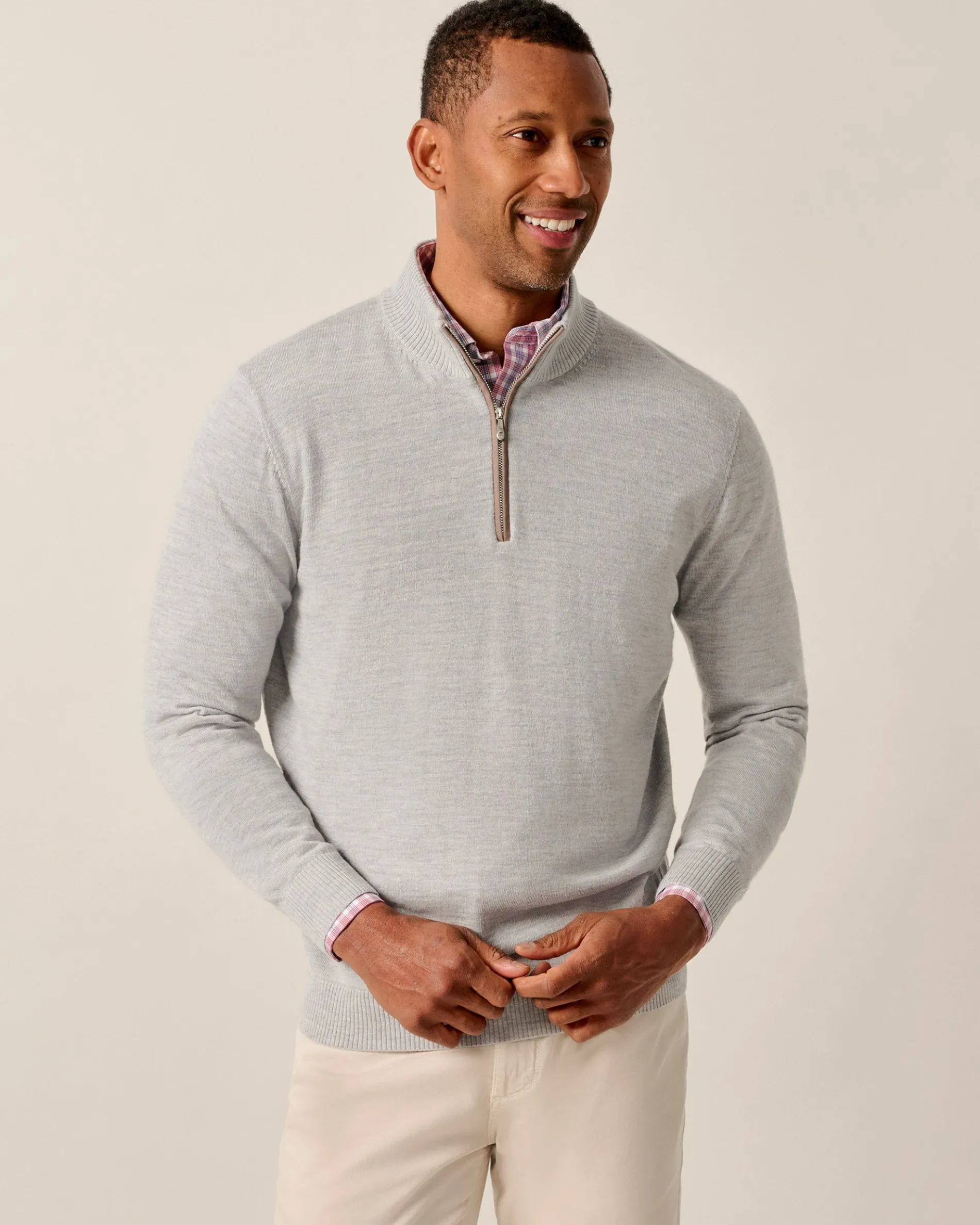 Raynor Merino 1/4 Zip Sweater