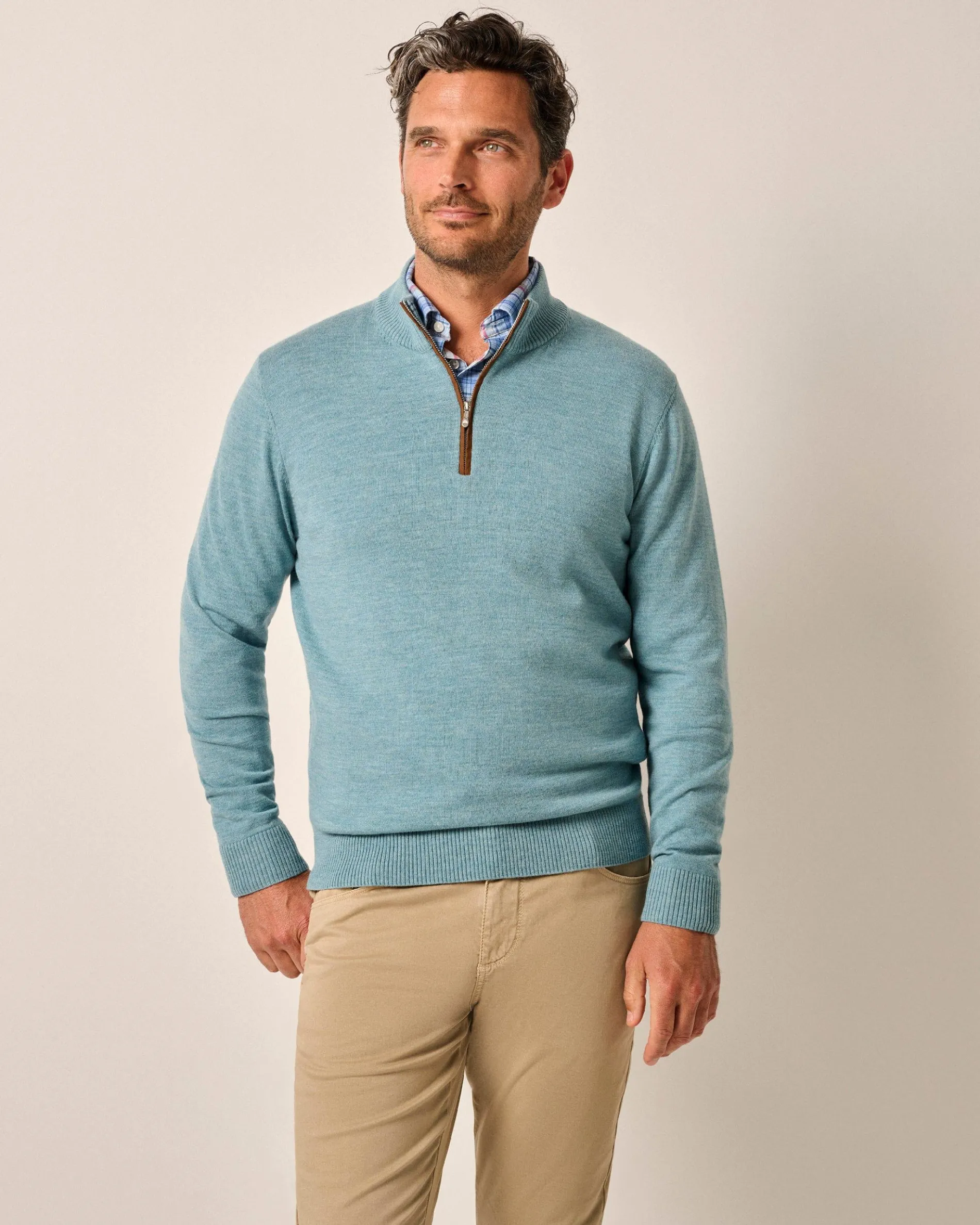 Raynor Merino 1/4 Zip Sweater