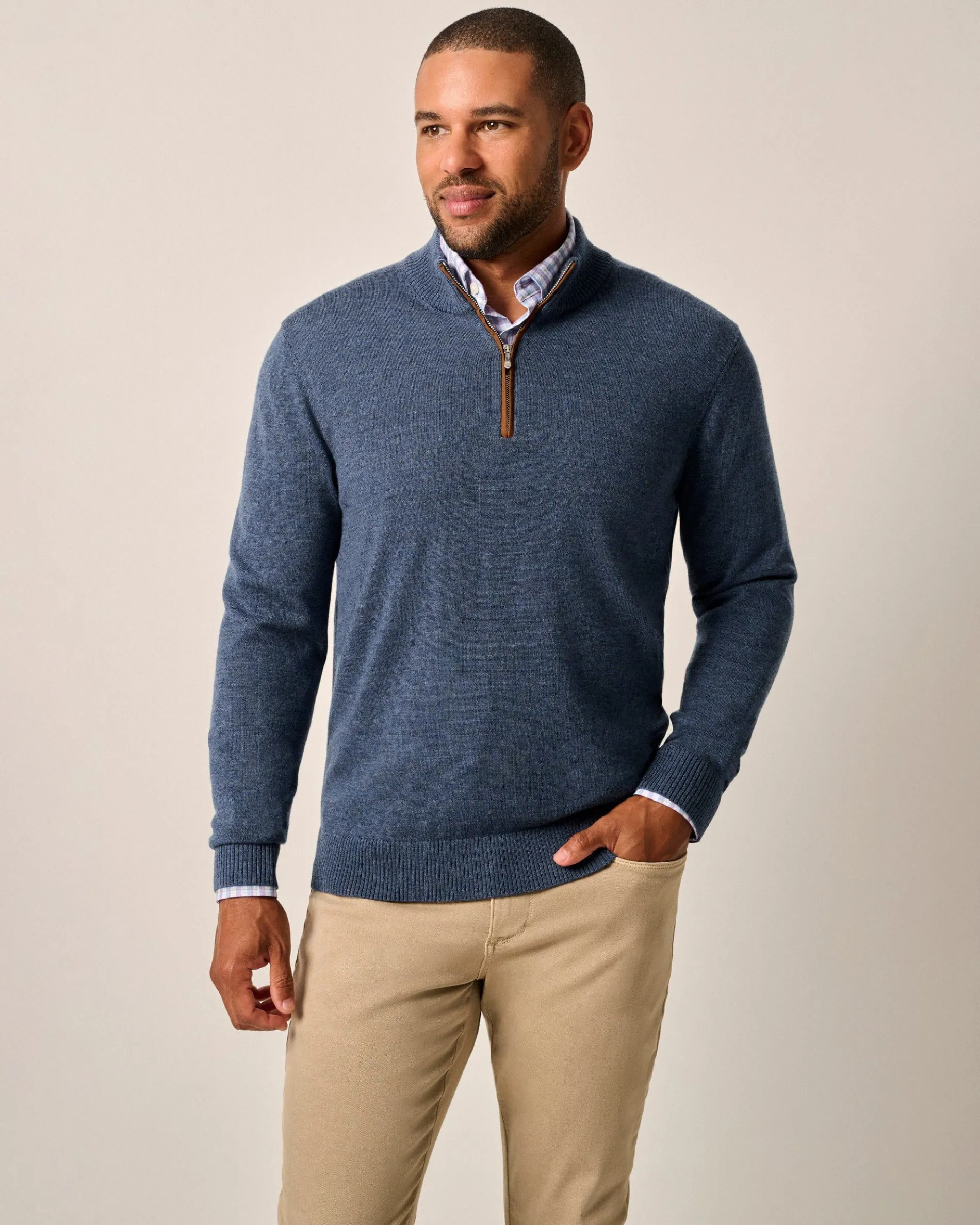 Raynor Merino 1/4 Zip Sweater