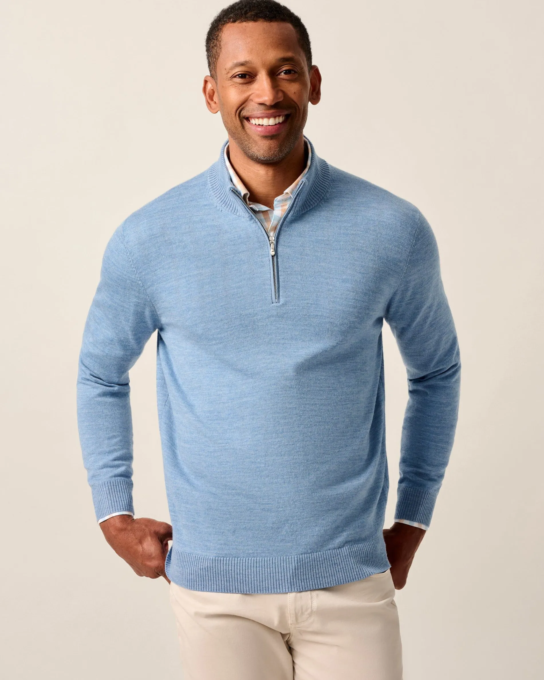 Raynor Merino 1/4 Zip Sweater
