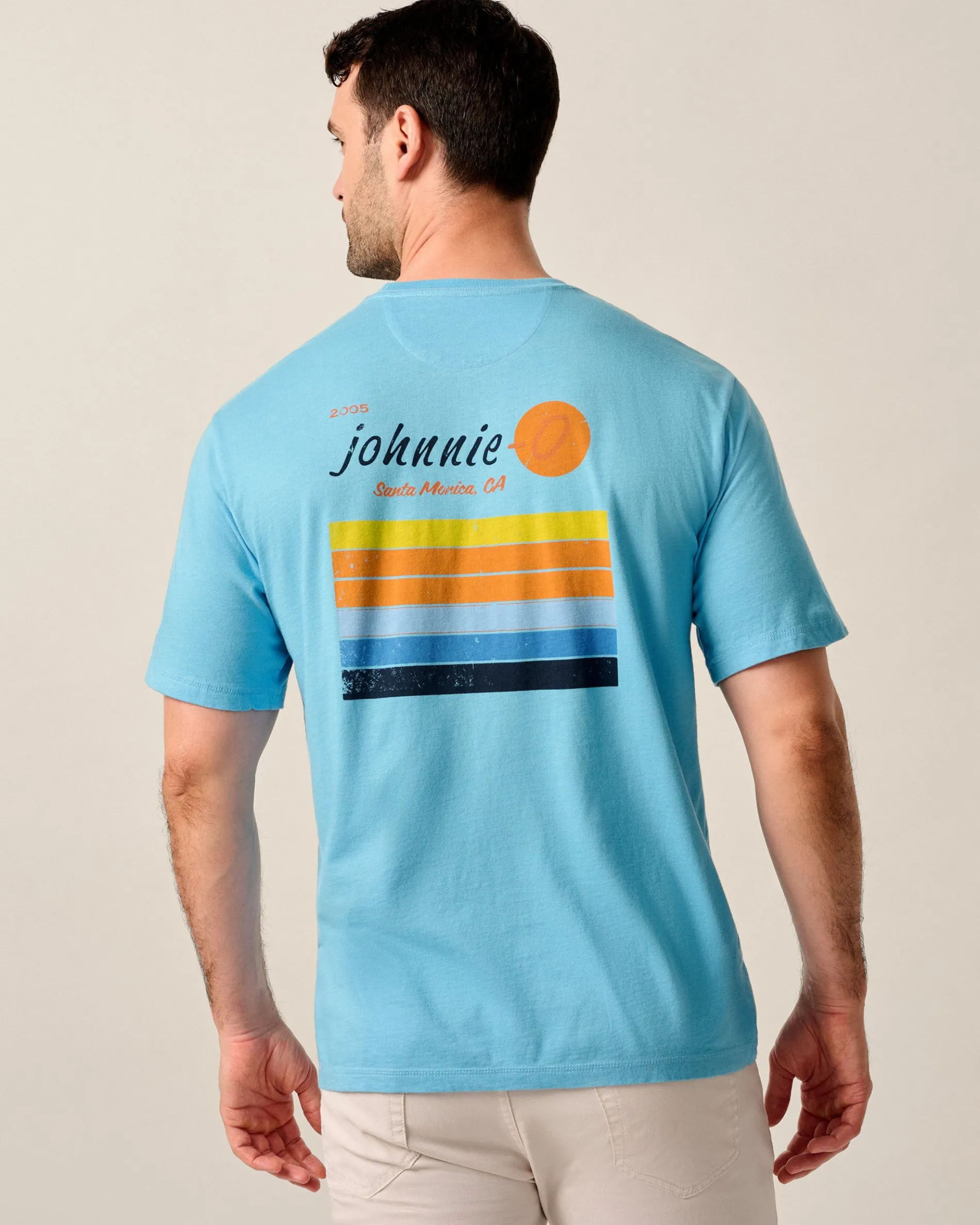 Sun Line Pocket T-Shirt