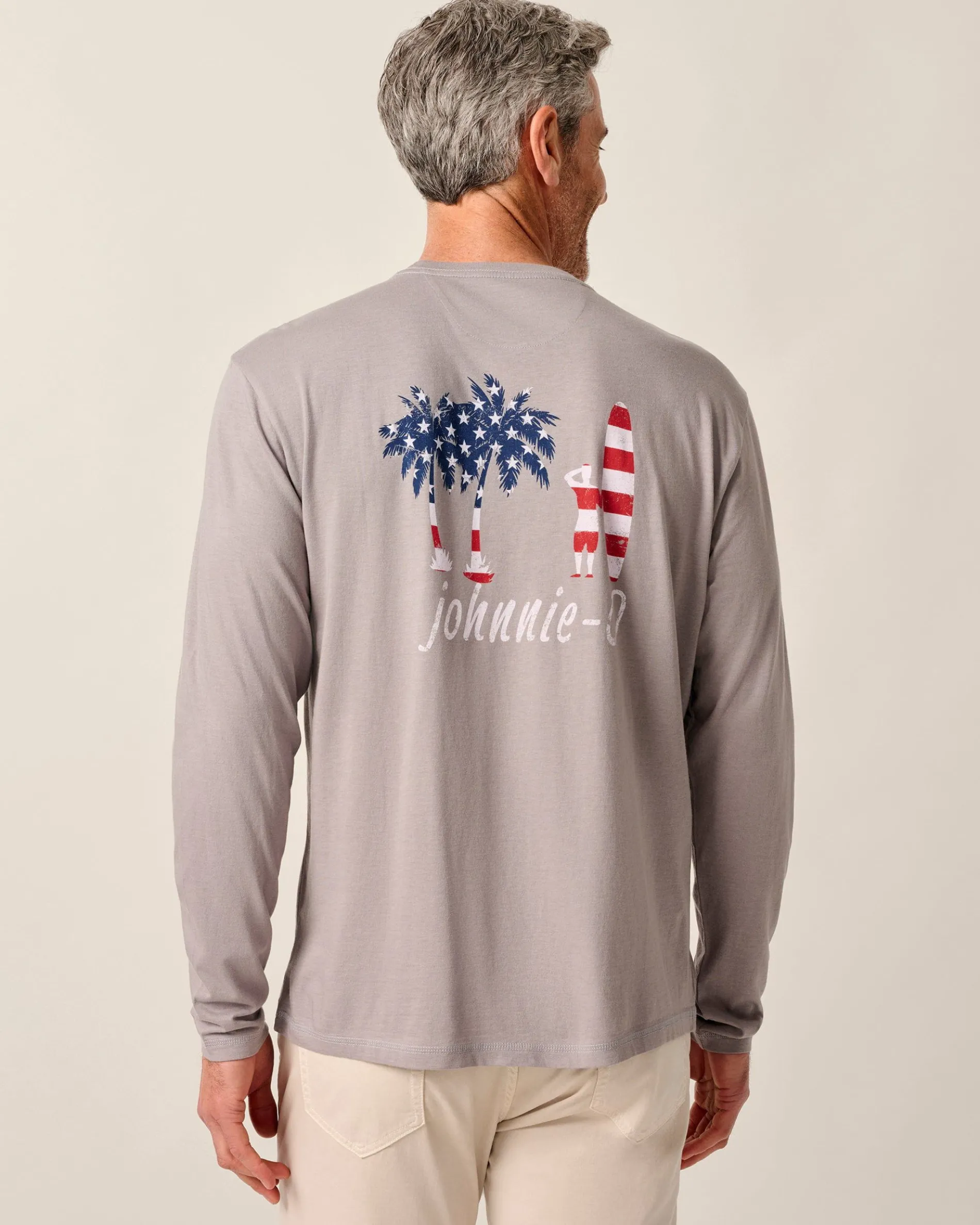 US Palm Long Sleeve Pocket T-Shirt