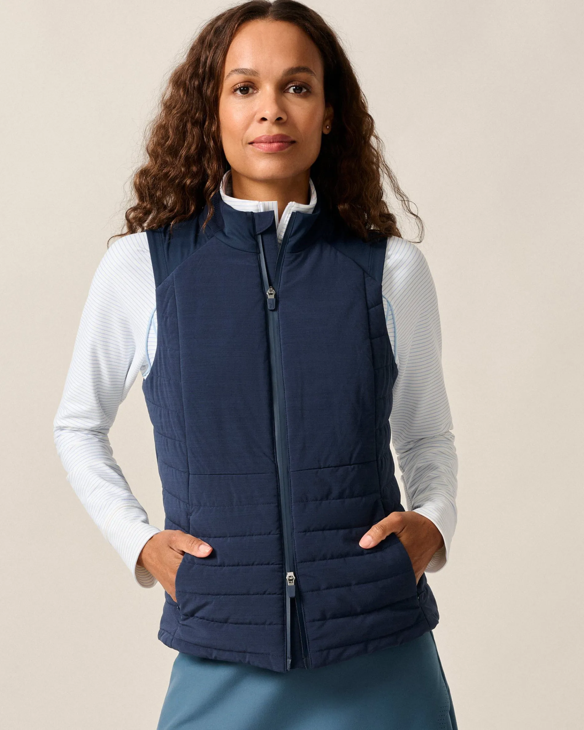 Victoria Performance Mixed Media Vest