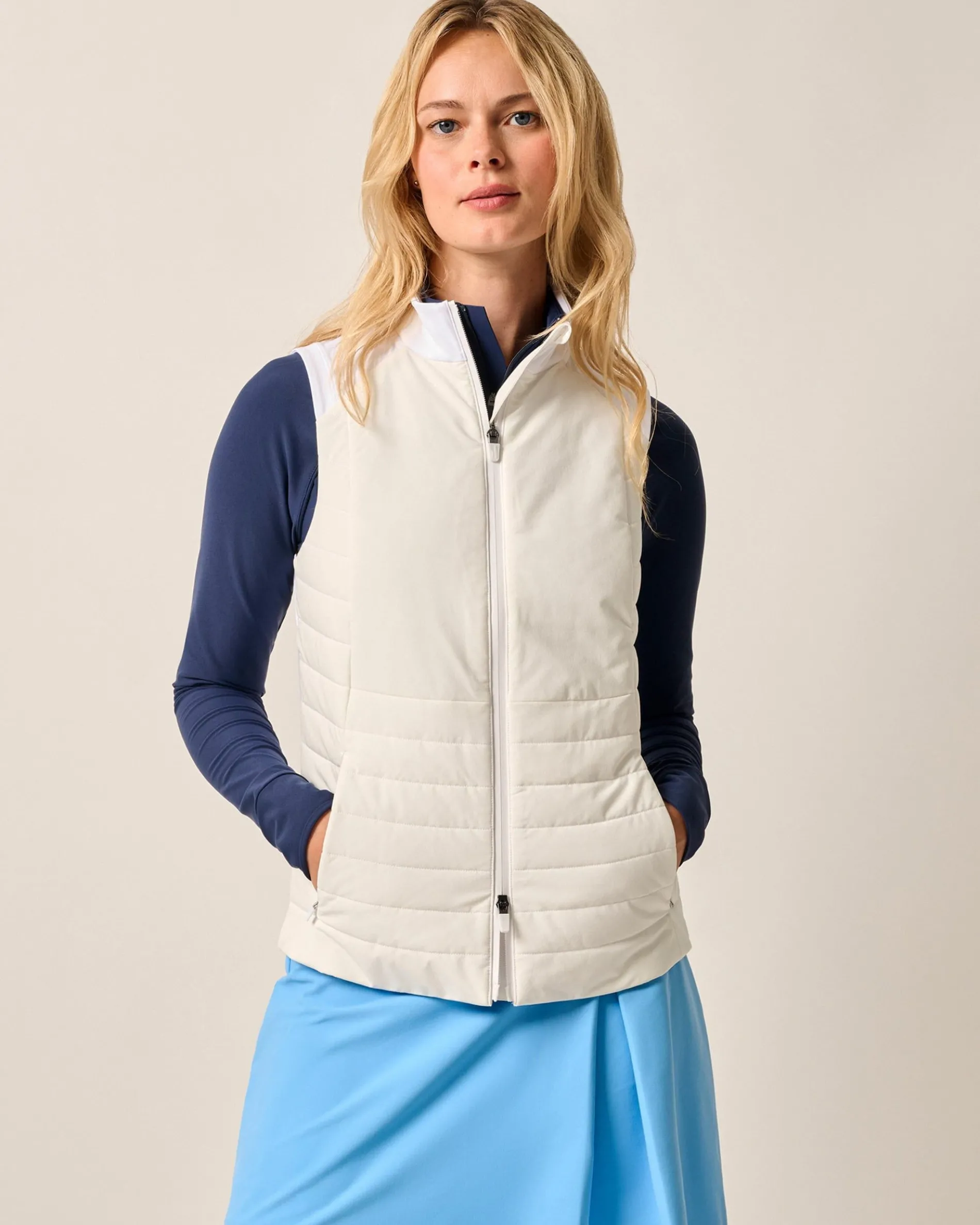 Victoria Performance Mixed Media Vest