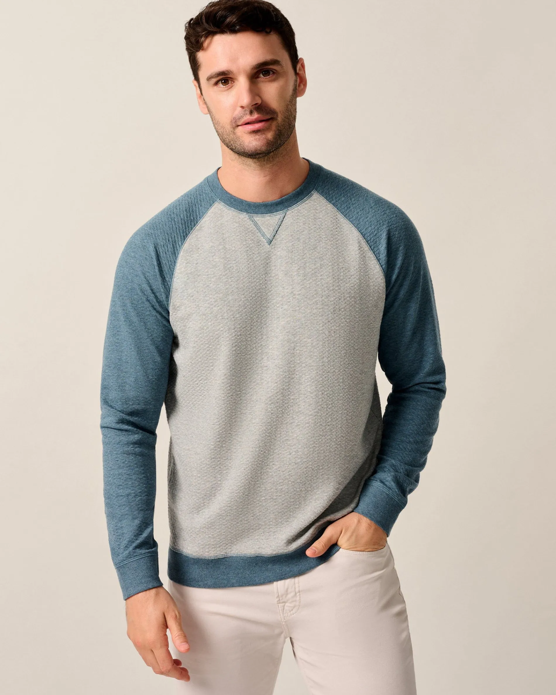 Weyburn Lakeweave Baseball Sweatshirt