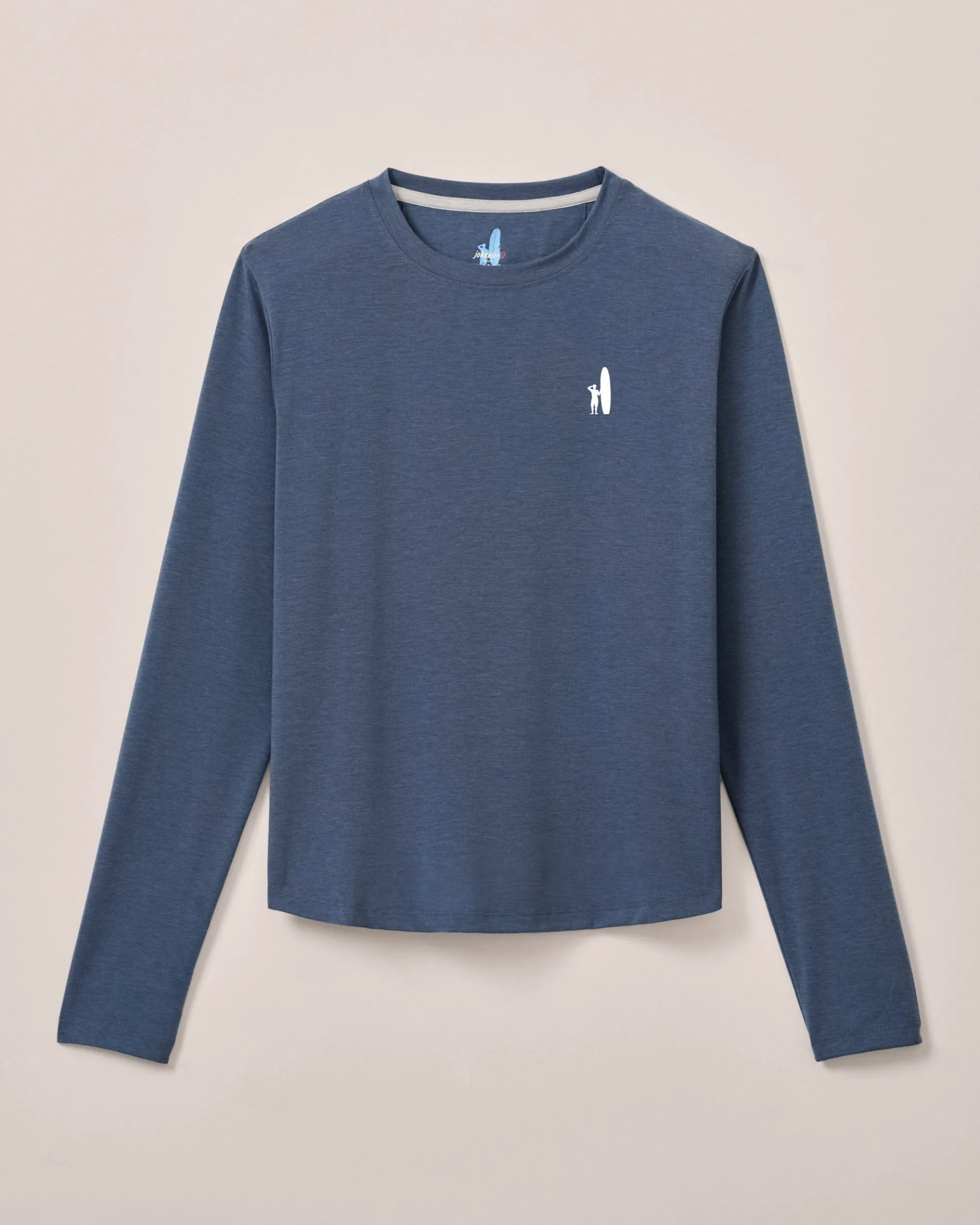 Women's Custom Surfer Logo Course Performance Long Sleeve T-Shirt